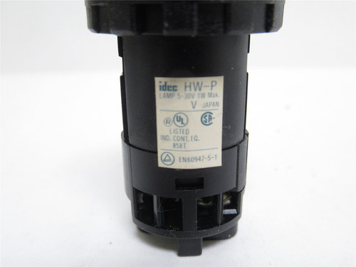 Idec HW1P-2FQD-R-24V; LED Panel Indicator; Red; 24VDC; 1W