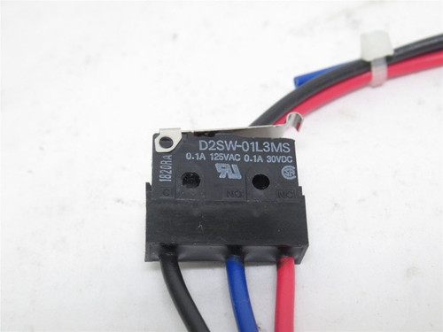 Omron D2SW-01L3MS; Wired Snap Action Switch 0.1A 125VAC/30VDC
