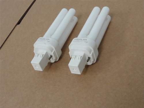 Philips PL-C 13W/USA; Lot-2 Compact Fluorescents; 13Watt