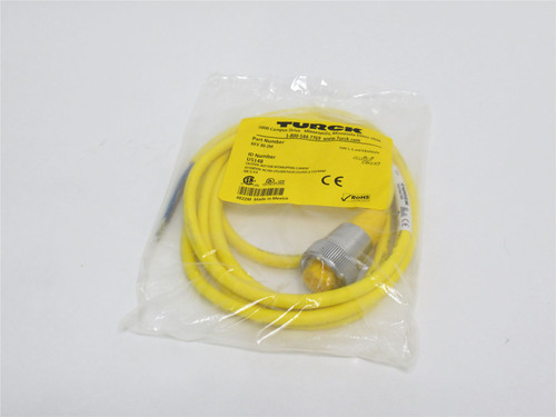 Turck RKV30-2M; Single End Cordset U5148; 18AWG; 2m Long