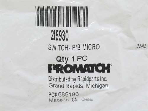 Promatch 215930; Lot-2; Patterson Type V Basic Switches