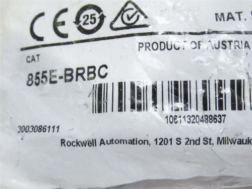 Allen-Bradley 855E-BRBC; Control Tower Base; 50mm; W/Cap