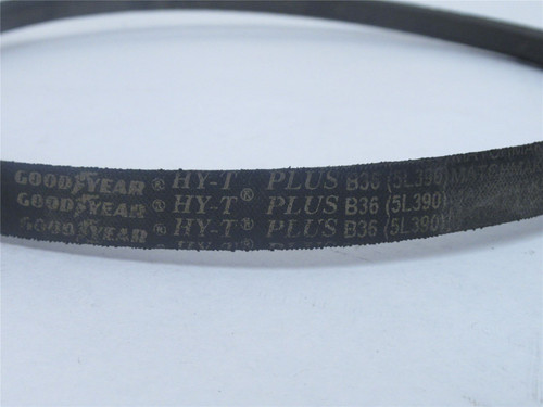GoodYear B36; V-Belt; 39" Outside Length; 21/32" Top Width