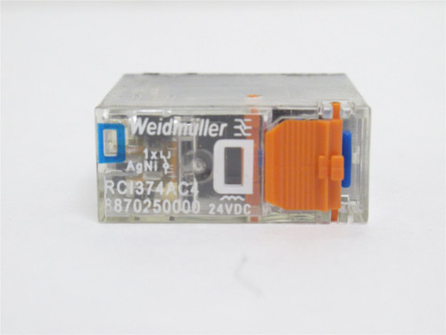 Weidmuller 8870250000; Industrial Relay 16A; 250VAC;Coil 24VDC