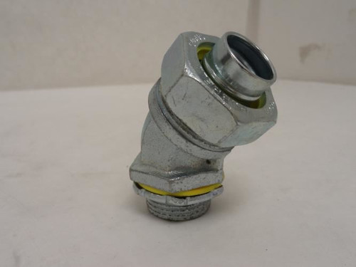 Hubbell 3563; Insulated Connector 45Deg Elbow; 3/4"