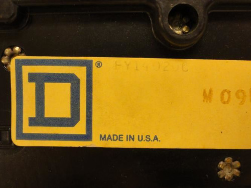 Square D FY14020C; Circuit Breaker; 20A; 1P; 277VAC; Panel Mount