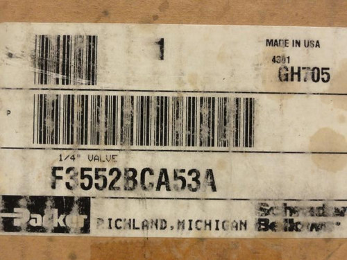 Parker F3552BCA53A; Valve Sandwich Regulator; 1/4" NPT; 150PSIG