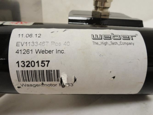 Weber EV1133467; Gearmotor Assy 1320157; 4000mA; IP65