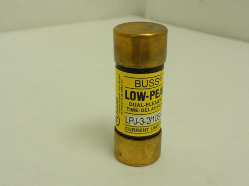 Bussmann LPJ-3-2/10SP; Low-Peak Fuse; Time Delay; 3-2/10A