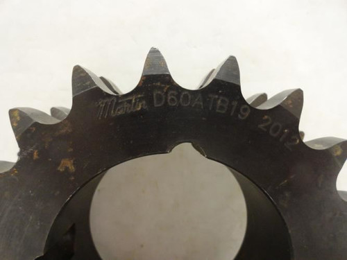 Martin D60ATB19 2012; Bushed Double Sprocket # 60; 19Teeth