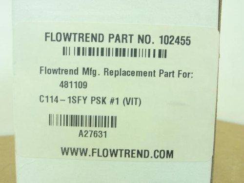 Flowtrend 102455; Replacement Parts For 481109