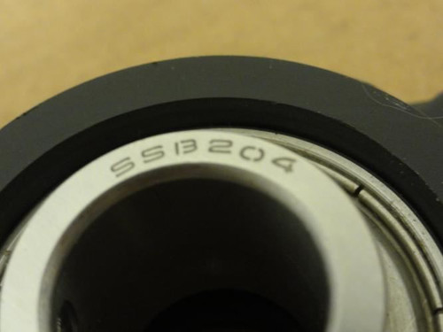 IPTCI SSB204; Flanged Bearing; 20mmID; 2-Bolt; SS