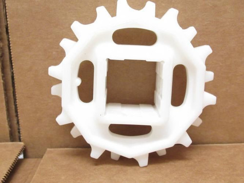 Habasit M2SS100206; Conveyor Sprocket; 10TH; 3.3PD; 1" SQ Bore