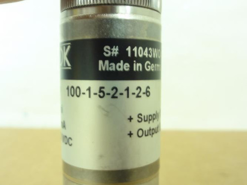 Noshok 100-1-5-2-1-2-6; Pressure Transmitter; 1-5PSI; 10-30VDC