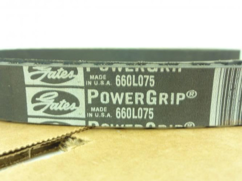 Gates 660L075; L-Belt; .75"W; .375"Pitch; 176-Teeth