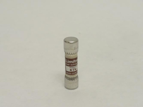Bussmann KTK-3; Fast Acting Fuse; 3A; 600VAC