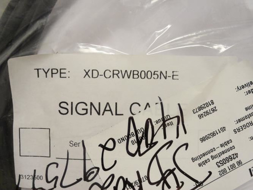 Yaskawa XD-CRWB005N-E; XtraDrive Encoder Cable; 5m Long