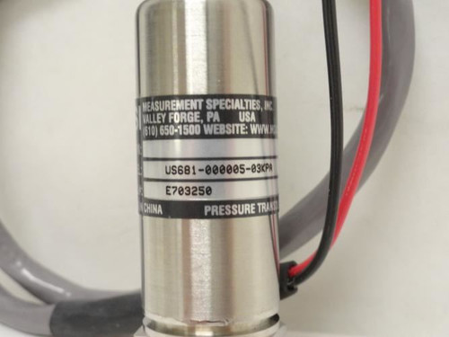 MSI US681-000005-03KPA; Pressure Transmitter