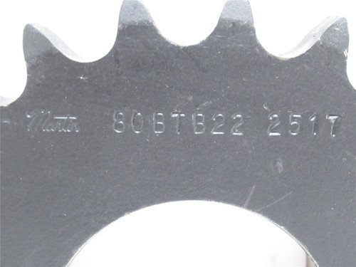 Martin 80BTB22H; Bushed Sprocket # 80; 22Teeth; Hardened