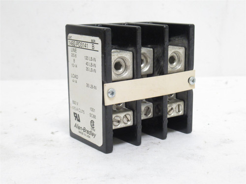 Allen-Bradley 1492-PD3141; Distribution Block; 175A; 600VAC