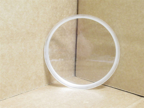 Dixon B5416MP-A400; Flanged Acrylic Sight Glass End Cap; 4"OD
