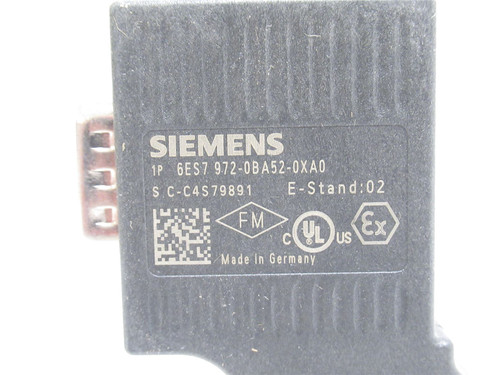 Siemens 6ES7972-0BA52-0XA0; Bus Connector; PROFIBUS; W/Socket