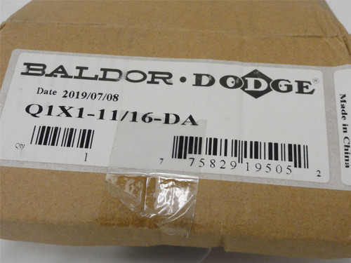 Dodge Q1X1-11/16-DA; Bushing; 1-11/16" ID; No Bolts