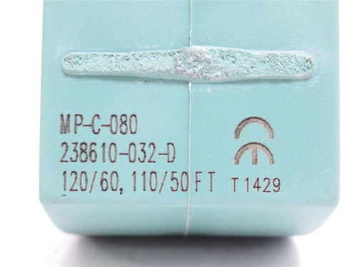 Asco 238610-032-D; Solenoid Coil; 110/120VAC; 9/16"ID