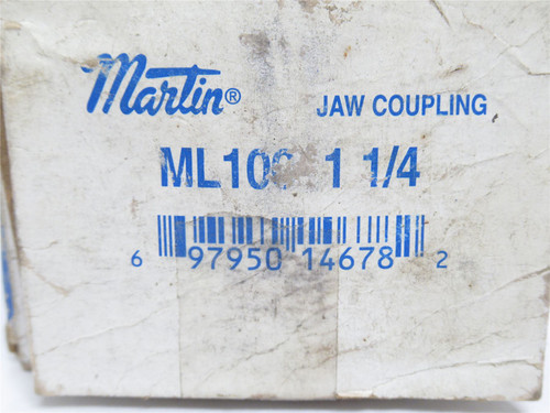 Martin ML100 1-1/4; Jaw Coupler Hub; 1-1/4"ID x 2.53"OD
