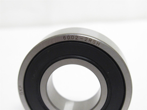 SKF 6002-2RSH; Ball Bearing 15mmID x 32mmOD x 9mm Wide