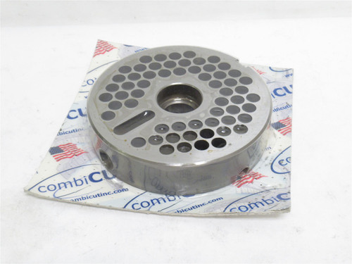 Combicut CB1302310R; Grinder Plate; 10mm Hole; Open; 5-1/8"OD