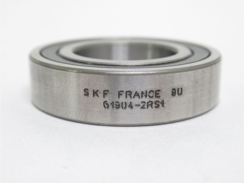 SKF 61904-2RS1; Ball Bearing 20mmID x 37mmOD x 9mm Width