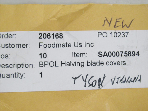 Foodmate SA00075894; Stainless Steel Blade Cover