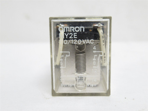 Omron MY2E-AC110/120; Relay; 5A; 240VAC; Coil: 120VAC; DPDT
