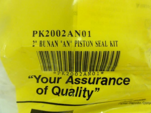 Parker PK2002AN01; Piston Seal Kit; Bunan; Size: 2"