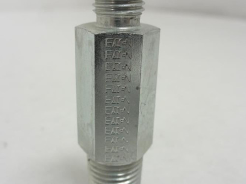 Eaton 202113-4-4S; Male Long Adaptor 1/4 JIC x 1/4 NPT