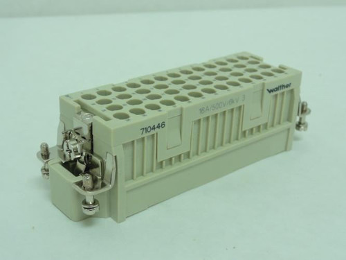 Walther 710446; Contact Carrier; 16A; 500V/6vK