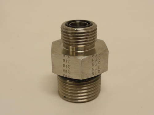 SSP ISST12MST8MST; Adaptor; SS-316; 1/2 ORFS x 3/4 Boss