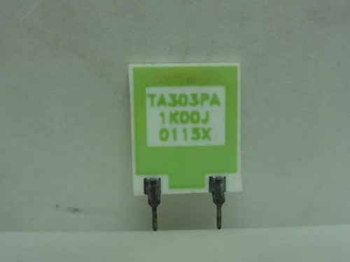 Ohmite TA303PA1K00J; Lot-5 Thick Film Resist; 1kOhm; 5%; 3 Watt