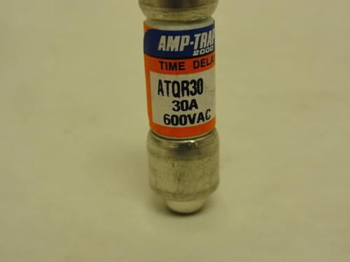 Ferraz ATQR30; Amp-Trap Time Delay Fuse; 30A @ 600VAC