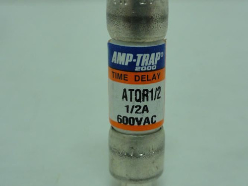 Ferraz ATQR1/2; Amp-Trap Time Delay Fuse; 1/2A @ 600VAC