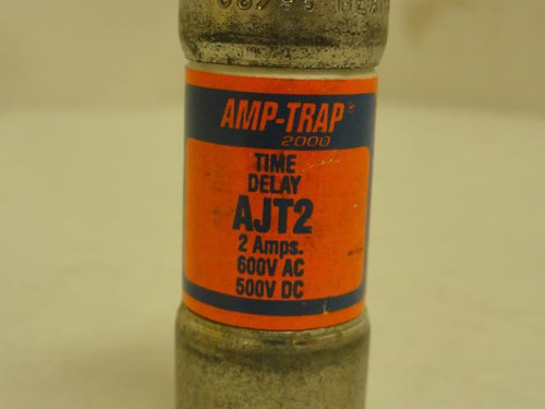 Gould AJT2; Amp-Trap Fuse; 2A; 500/600V@50/60Hz
