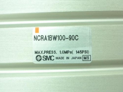 SMC NCRA1BW100-90C; Rotary Actuator; 1.0MPa (145PSI)