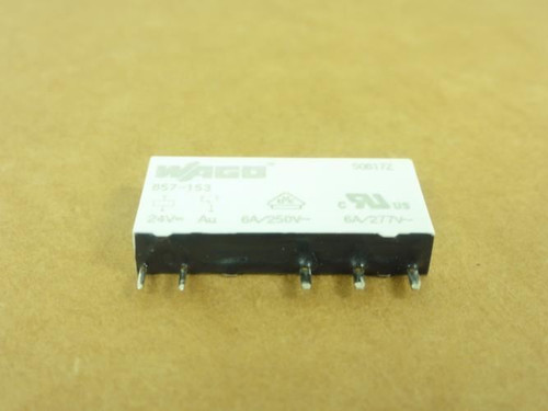 Wago 857-153; General Purpose Relay; 24VDC; 6A