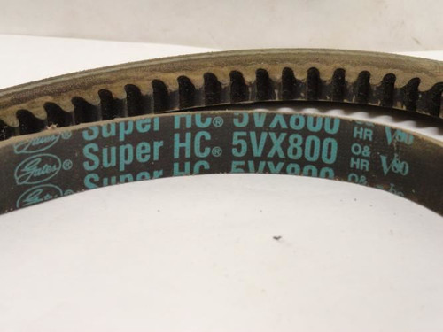 Gates 5VX800; V-Belt; 80" Long; 5/8" Wide; 0.546" Height
