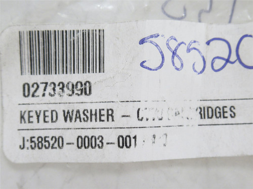 Ross Industries 2733990; Lot-5; Keyed Washers;