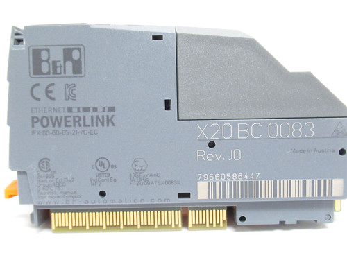B&R X20BC0083 ; Ethernut Bus Controller; 2W