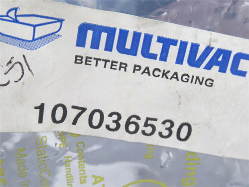 Multivac 107036530; Safety Relay 7521630034; 24VDC