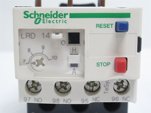 Schneider LRD14; Thermal Overload Relay; 7-10A; 3P; 600V