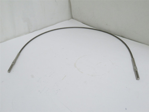 Ross Industries 13011394; Wire Rope SS 37"L 5/16-24 Threaded